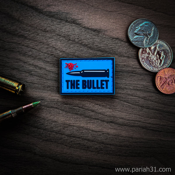 The Bullet Ranger Eye (Blue Field)- PVC Patch (Limited Edition)